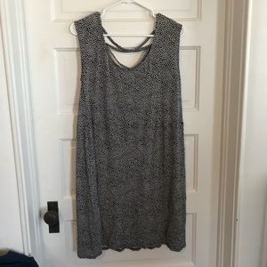 Navy and white dress!